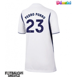 Tottenham Hotspur Pedro Porro #23 Dámské Domácí Dres 2026-27 Krátký Rukáv Tottenham Hotspur Pedro Porro #23 Dámské Domácí Dres 2026-27 Krátký Rukáv